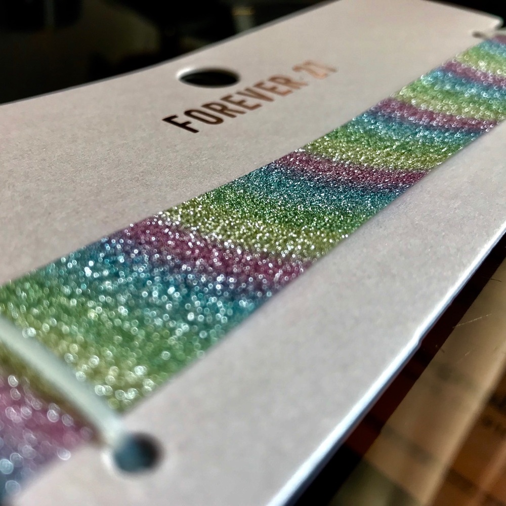 Rainbow Choker Forever 21